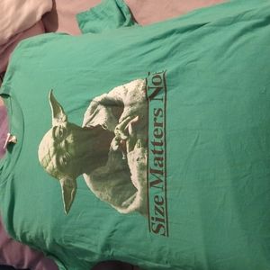 Star wars, Yoda size matters not (XL) t shirt